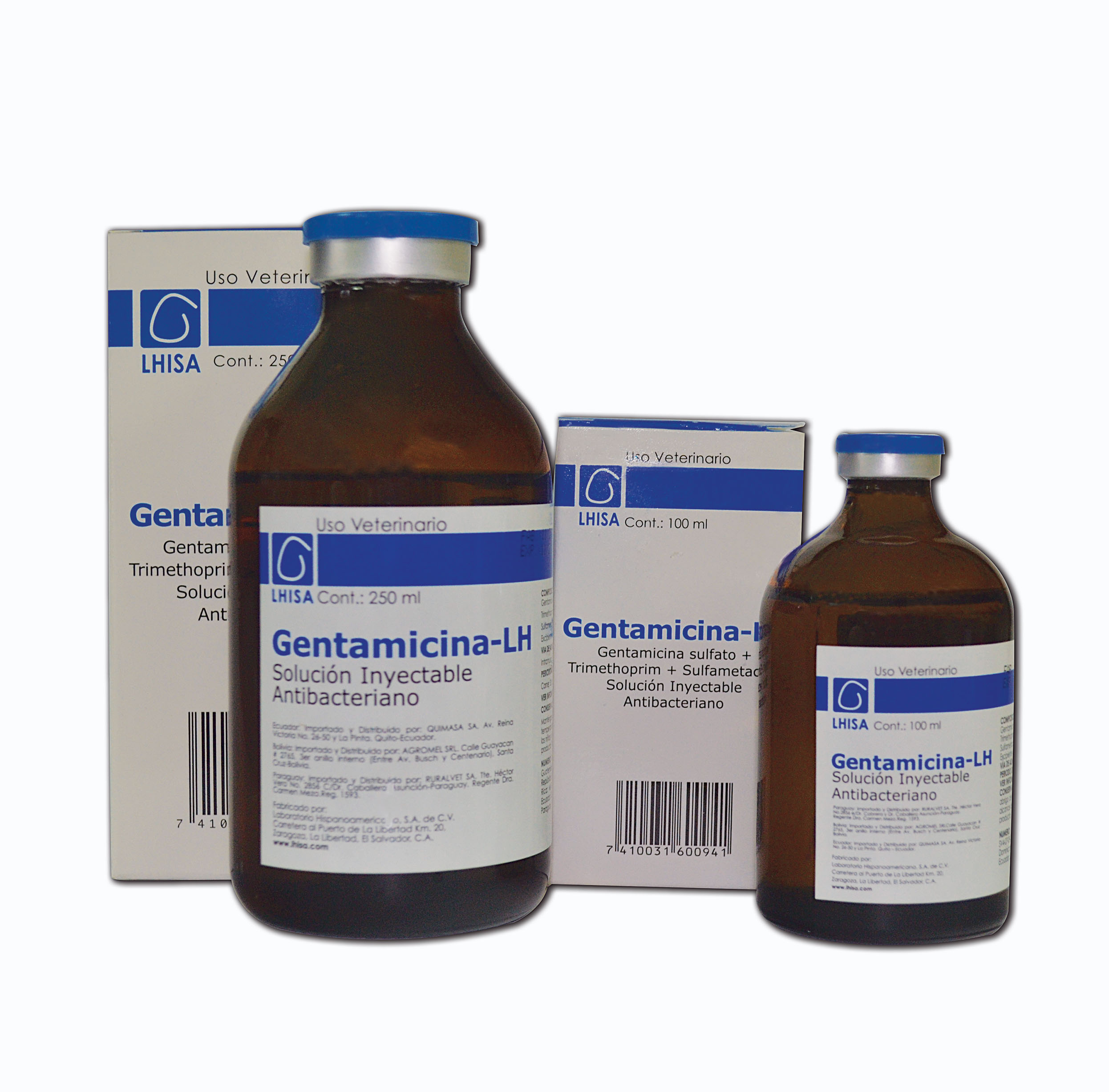 GENTAMICINA-LH Gentamicina, Trimethopin, Sulfametacina tratamiento procesos infecciosos